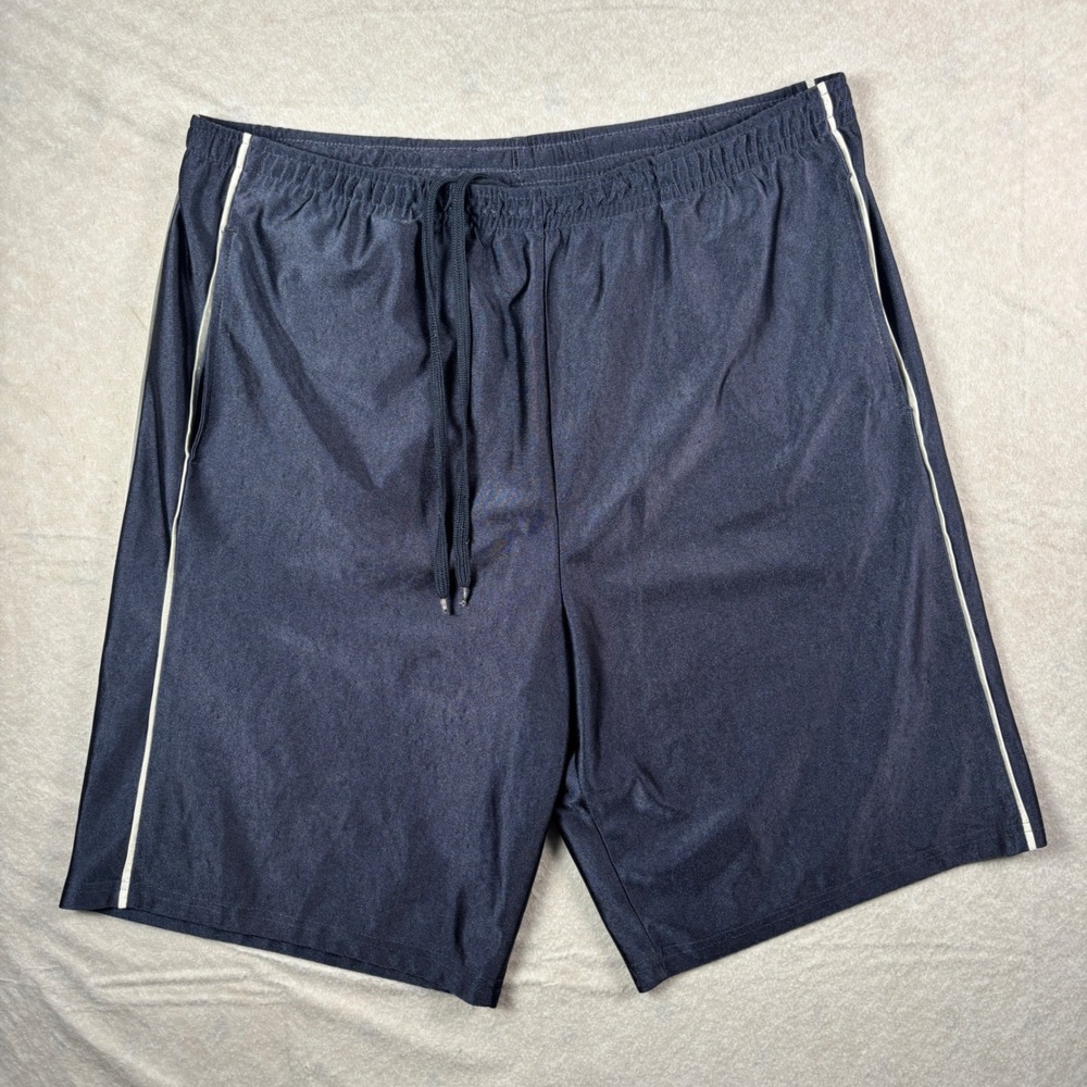 Vintage Navy Athletic Works Baggy Basketball Shorts – Size L